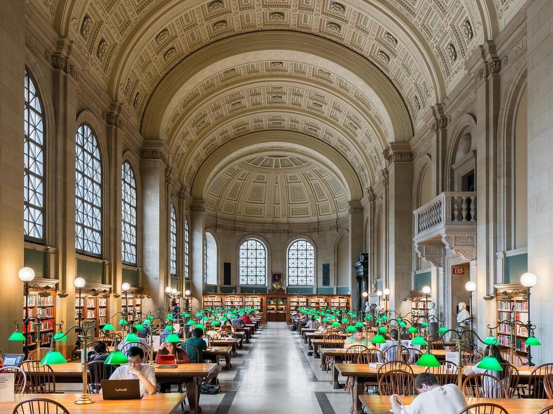 Boston Public Library Boston Attractions
