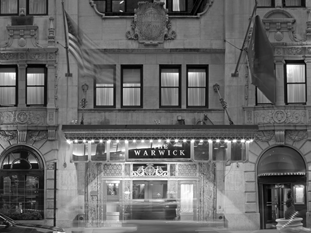 Front of Warwick New York Hotel