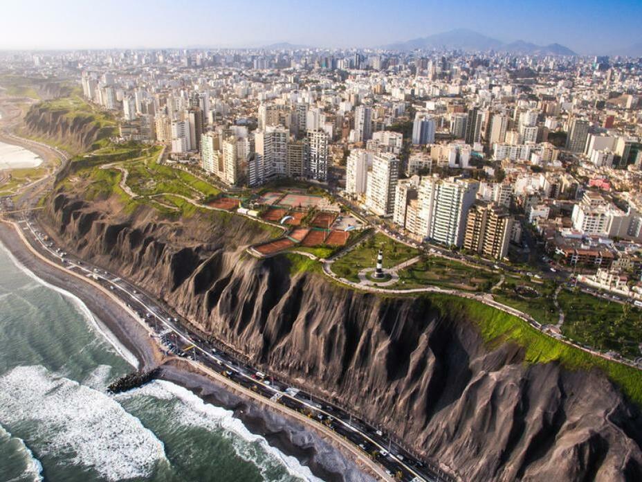 Miraflores, Tourist center in Lima, Peru
