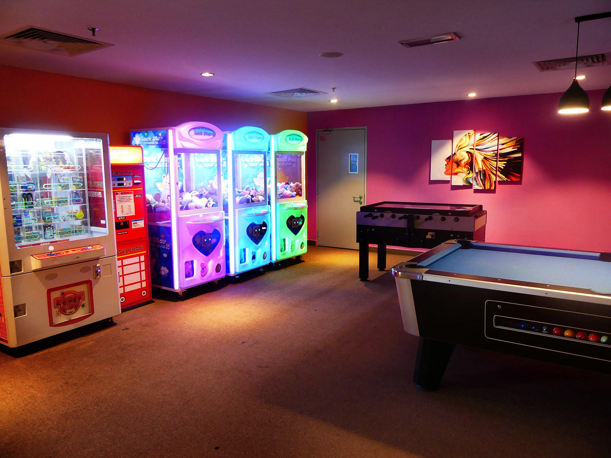 Games Room - Indoor Hotel Entertainment | Lexis Suites® Penang