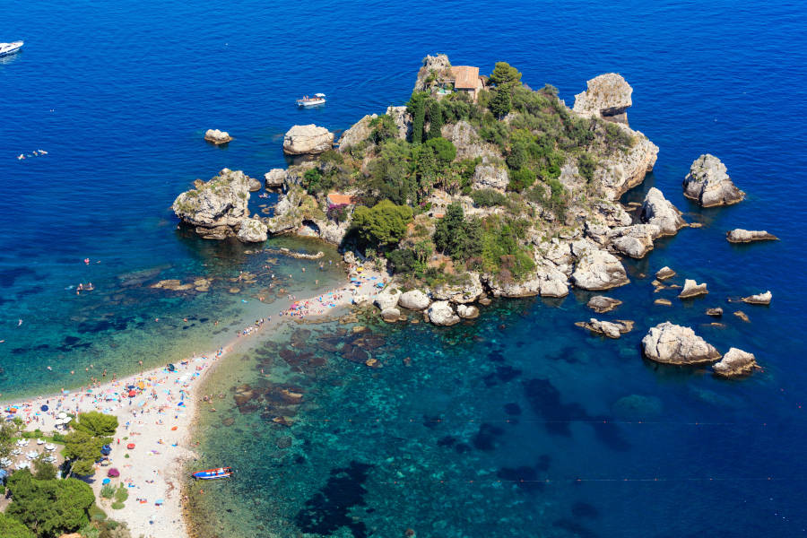 Isola bella a Taormina