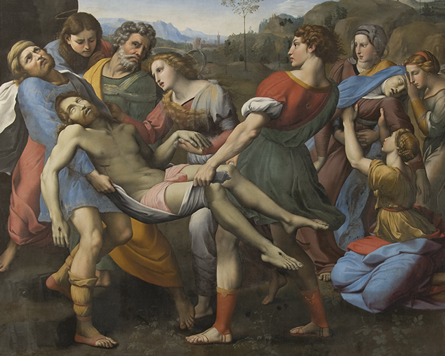 Perugia - Galleria Nazionale dell'Umbria - Cavalier d'Arpino - Deposizione - Baglioni