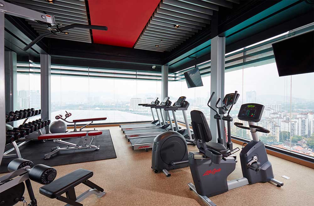 Fitness Centre | Gym in Kuala Lumpur | Sunway Velocity Hotel - Gym With Swimming Pool Kuala Lumpur