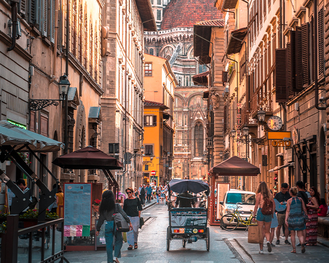 Firenze-vie del centro
