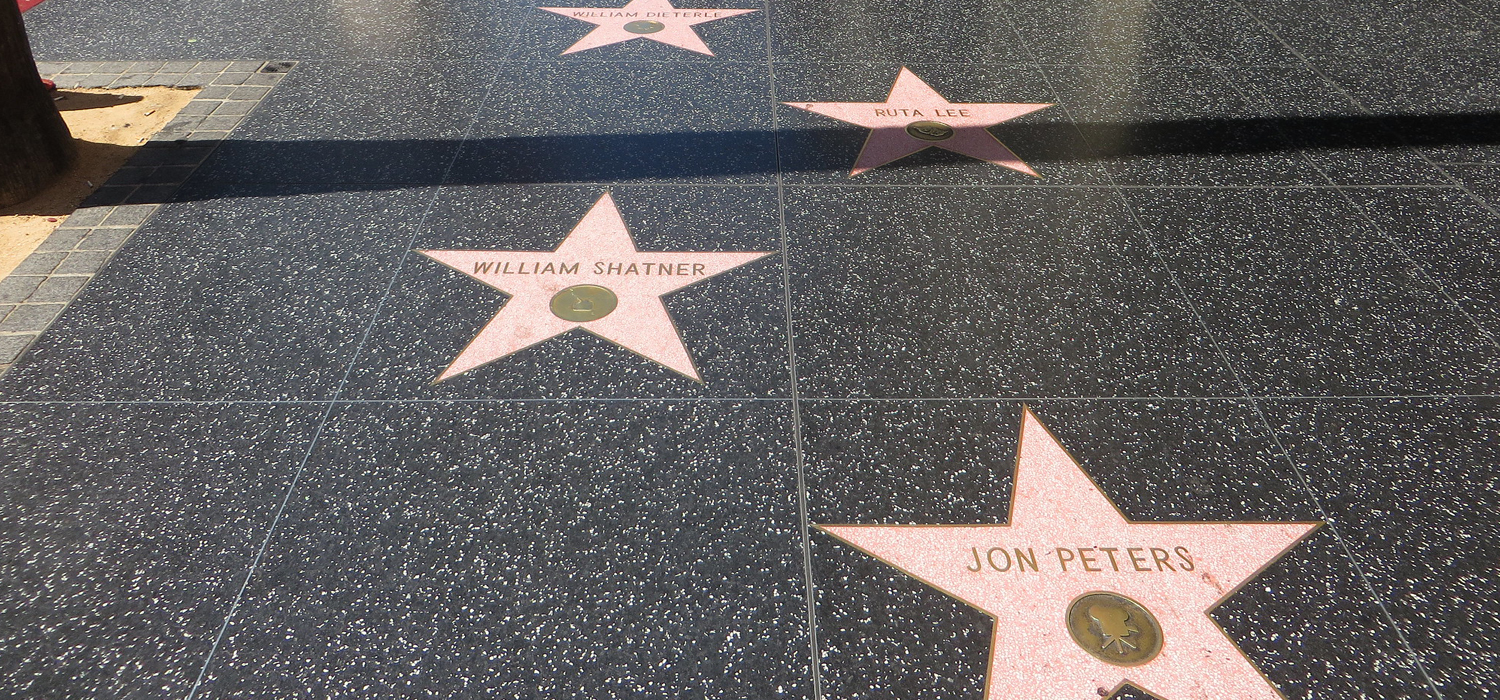hollywood walk of fame stars
