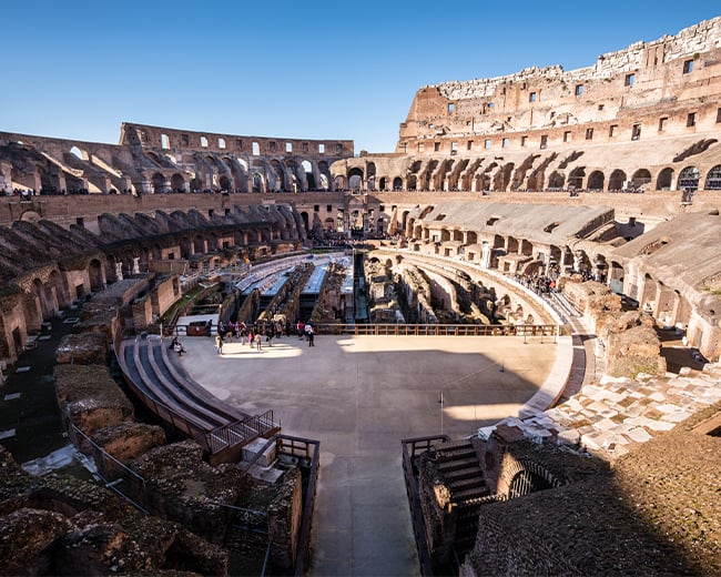 A guided tour of the Colosseum