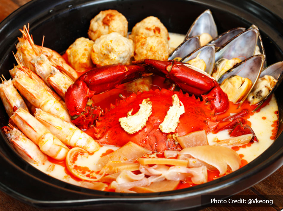 Lucky King Bun Menu - Dragon & Tiger Seafood Pot | Port Dickson