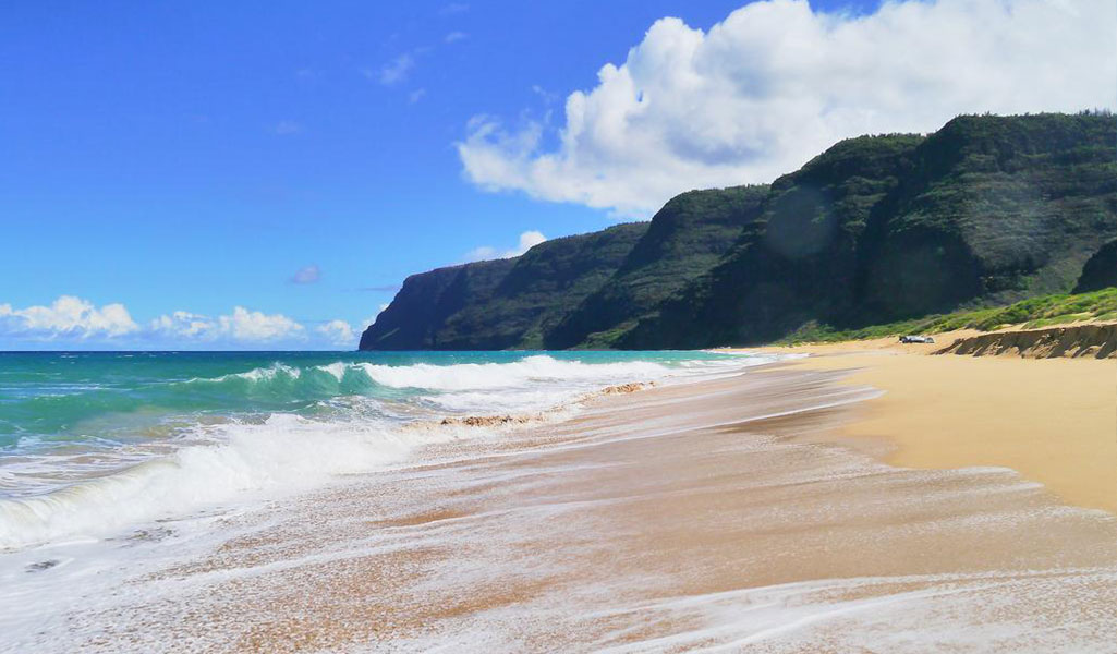 beach in Kauai near Waimea