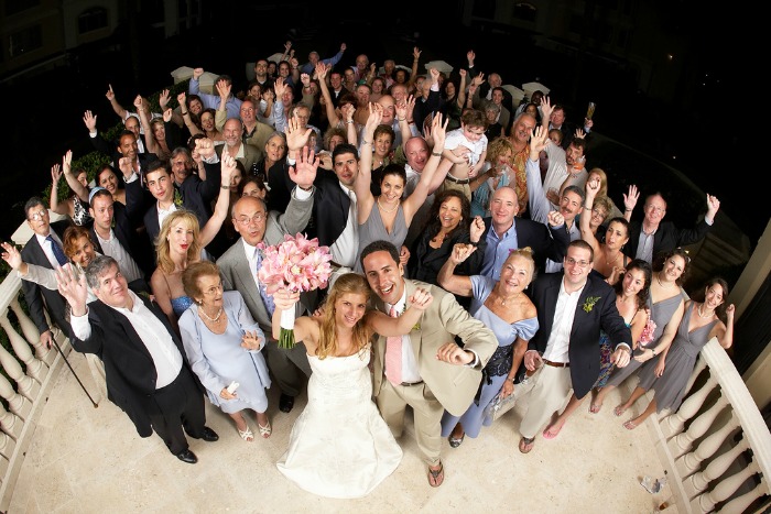 people participated in a wedding at The Somerset On Grace Bay