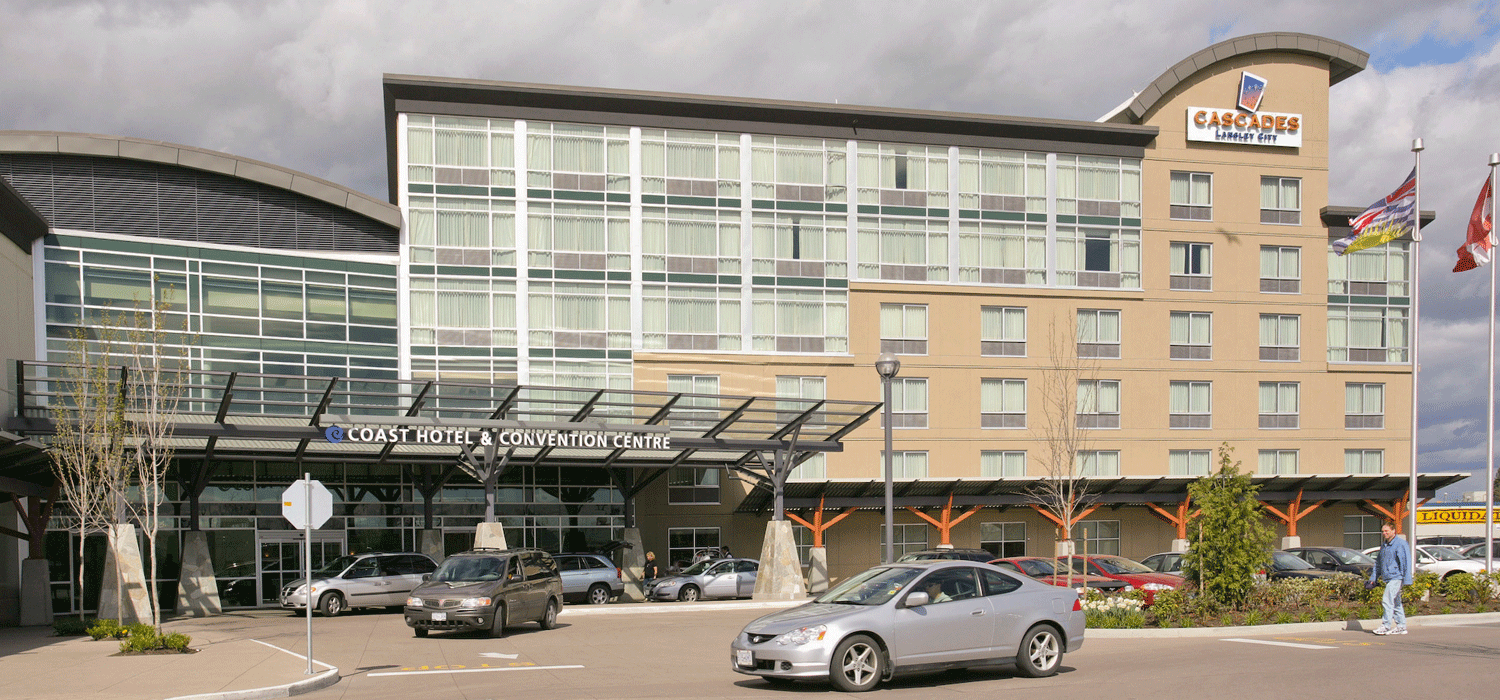 exterior view of Langley City Hotel & Conference Centre