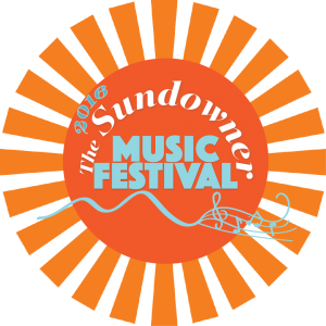 Logo of Sundowner Music Festival used at Somerset on Grace Bay